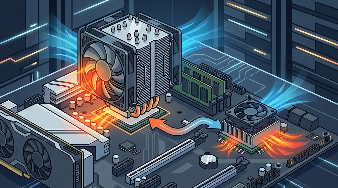 CPU Cooler vs Chipset Cooler: Key Differences Explained