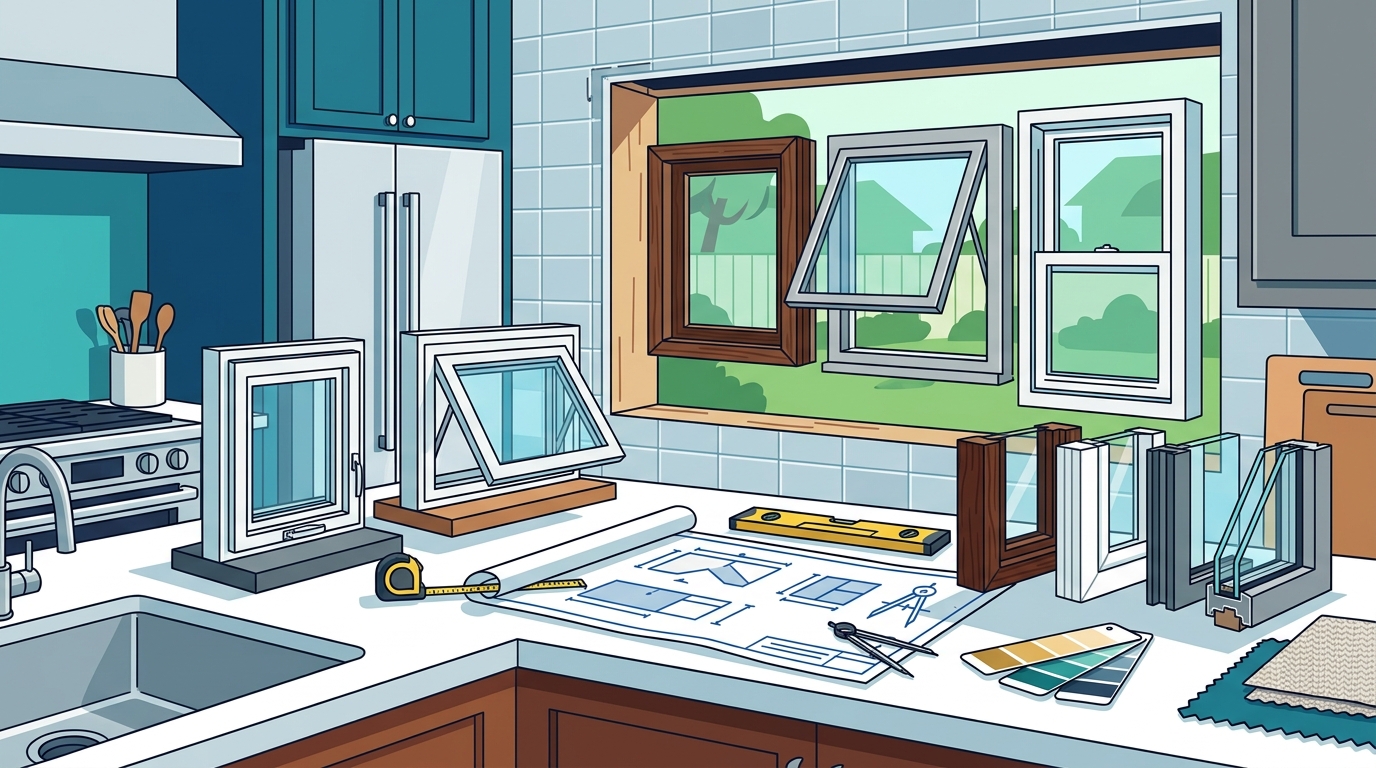 How to Choose the Right Windows for a Kitchen Renovation