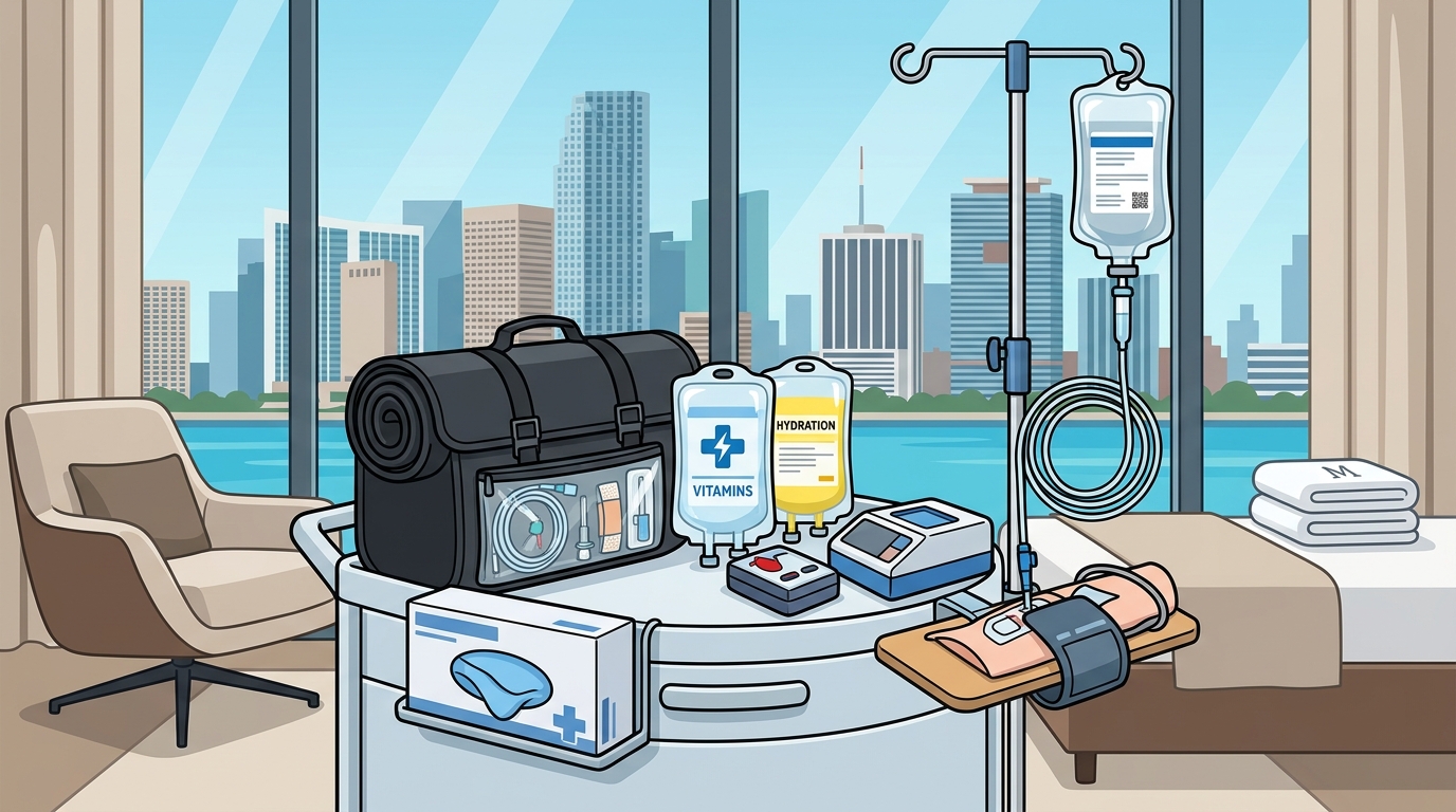 Mobile IV Therapy in Miami: Who Offers It & How to Book
