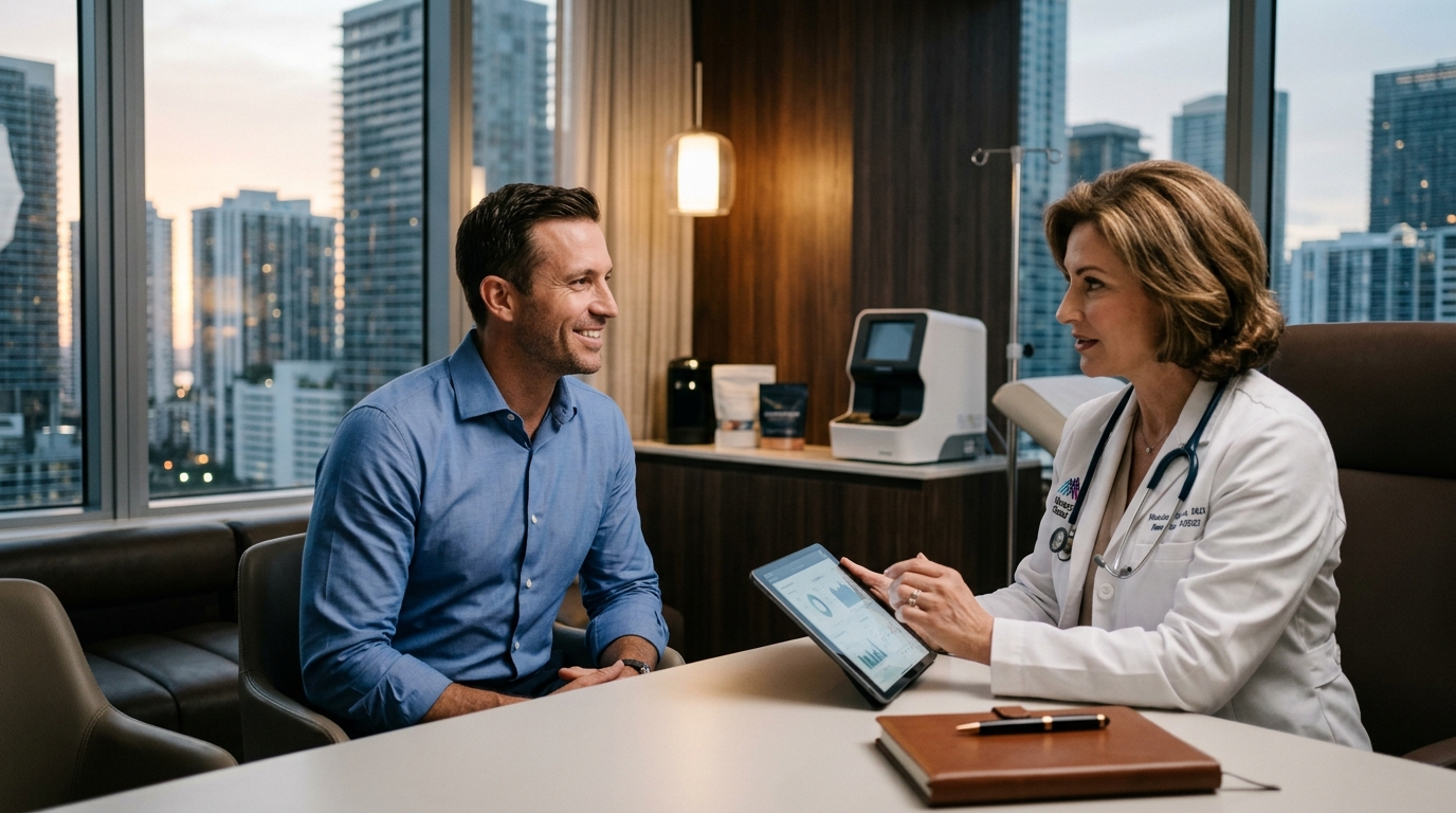 Doctor-Supervised Biohacking & Longevity in Brickell Miami