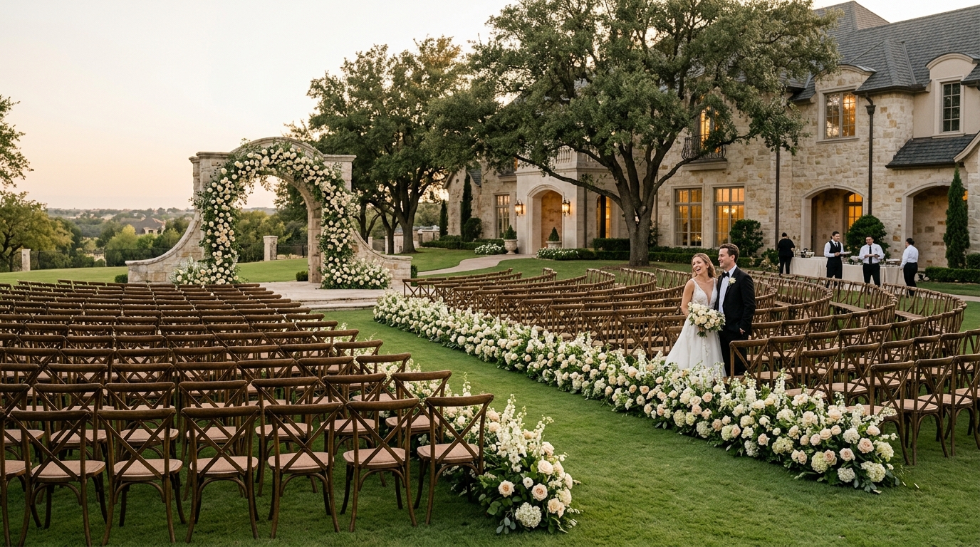 Choosing a Luxury Wedding Venue by Guest Count: A Dallas Guide