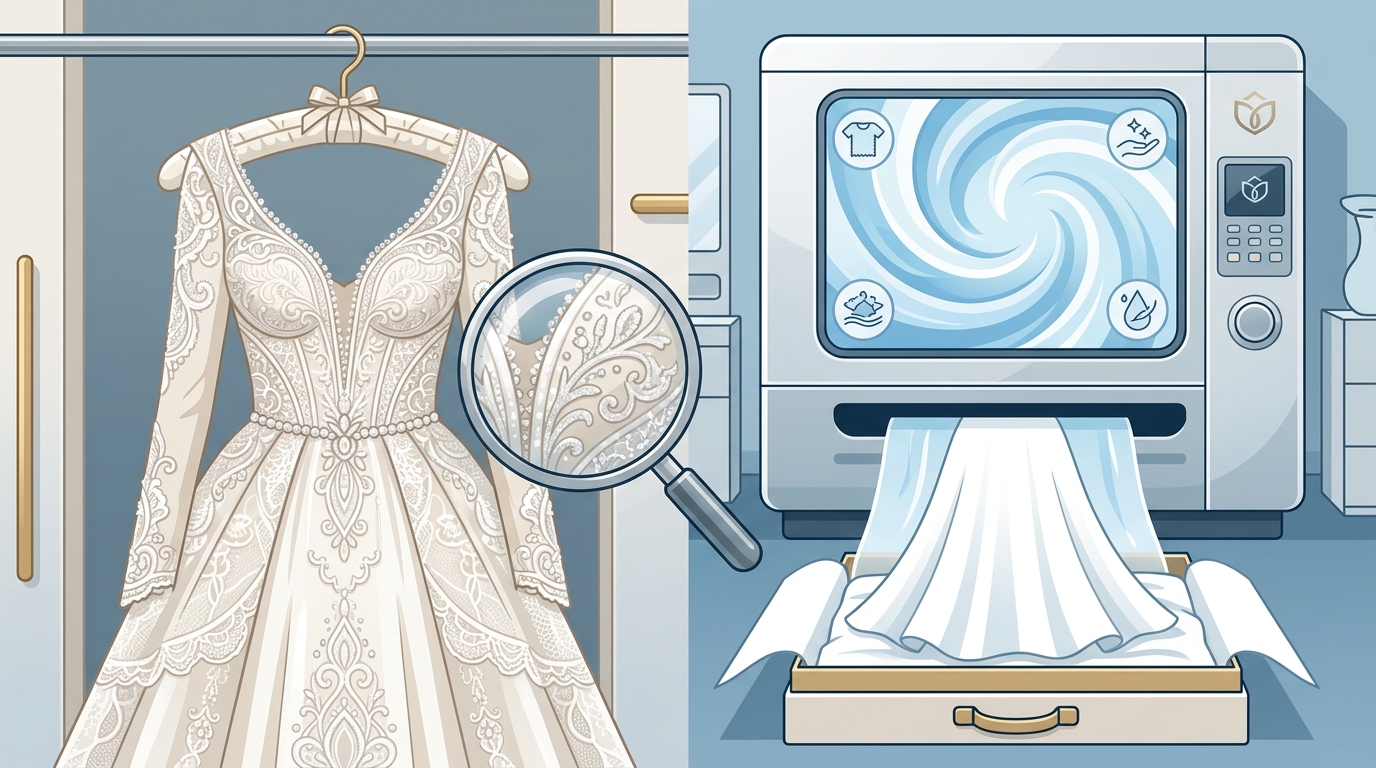 Professional Wedding Dress Cleaning in Dubai | Whites®