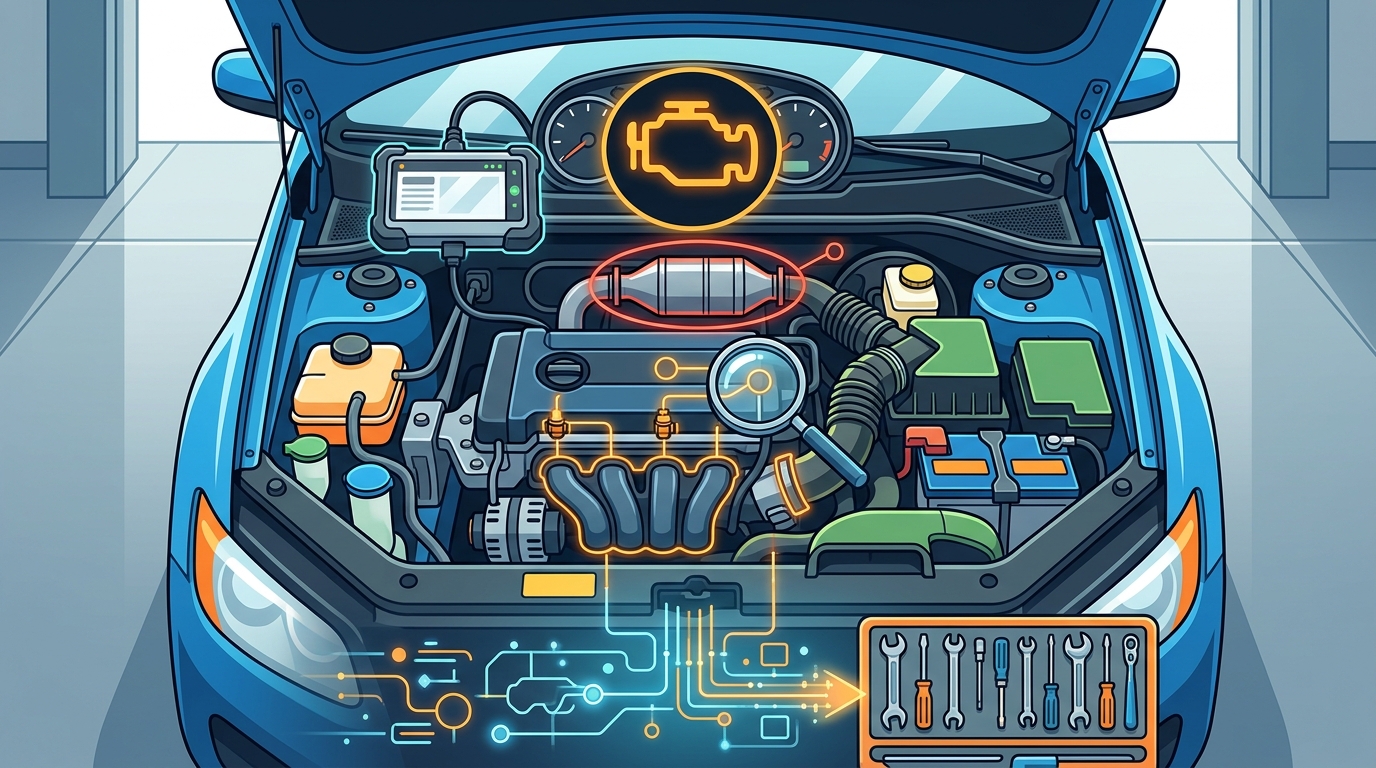 Check Engine Light Solutions: AI Diagnostics & Repair Guide