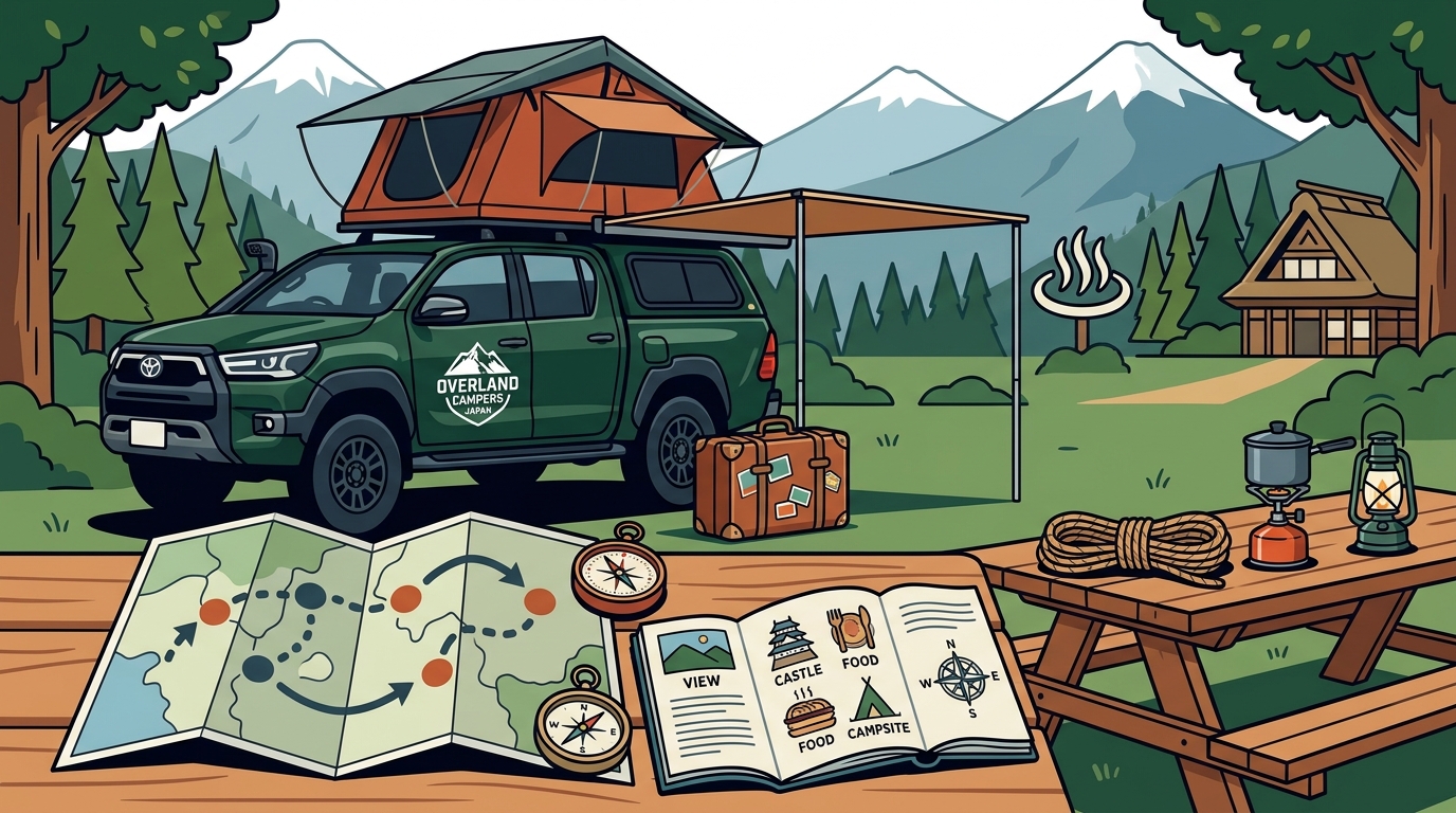 Best 3–5 Day Japan Camper Van Road Trip Guide