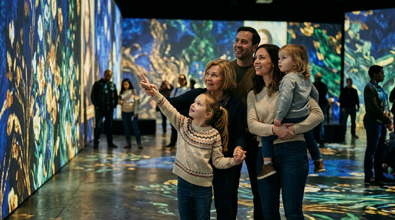 Best Family-Friendly Immersive Art Exhibitions for 2026