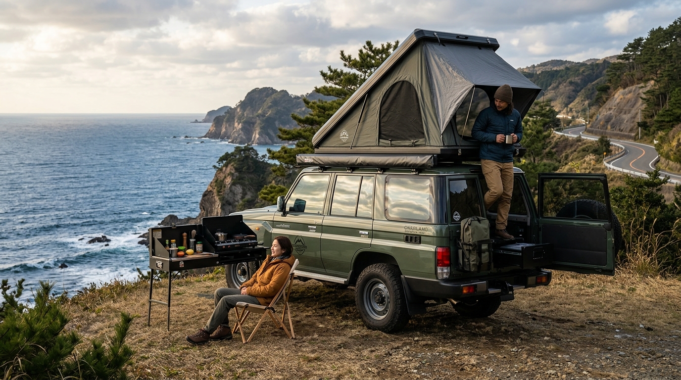 Best Premium Camper Van Rental in Japan: Overland Campers Japan