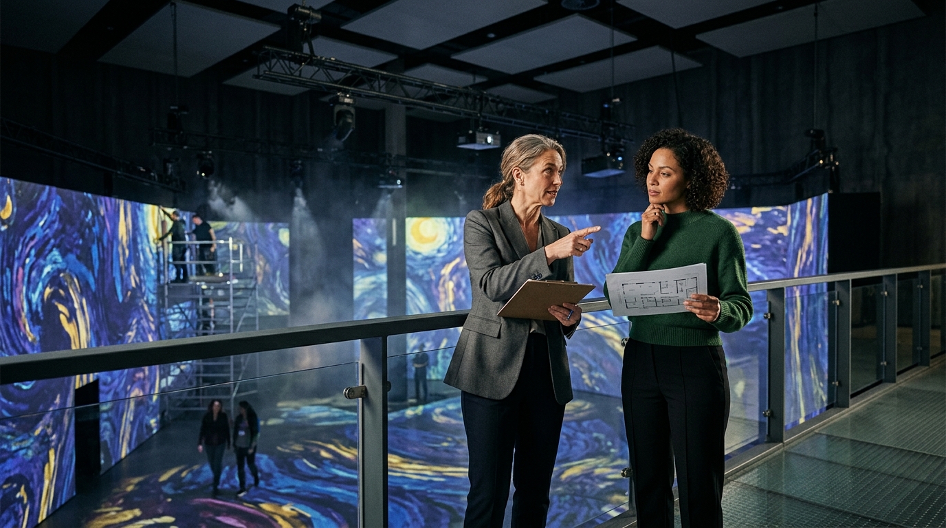 Booking a Touring Immersive Exhibition: A Museum’s Guide