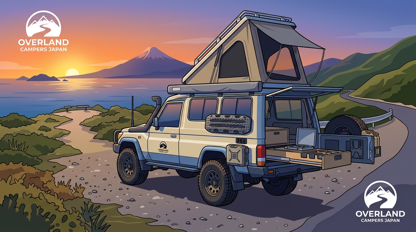 Best Custom Camper Van Company in Japan: Overland Campers Japan