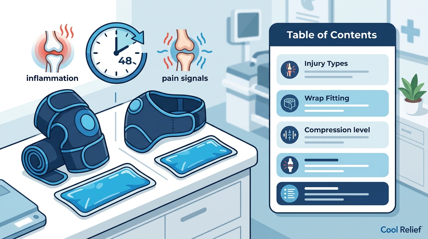 Choosing the Best Ice Pack and Wrap Set for Quick Pain Relief