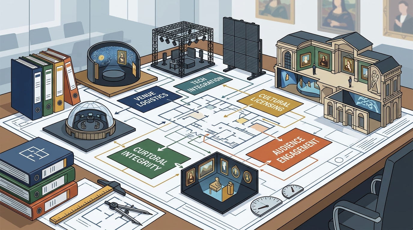 Partnering with Immersive Exhibition Companies for Long-Term Ven