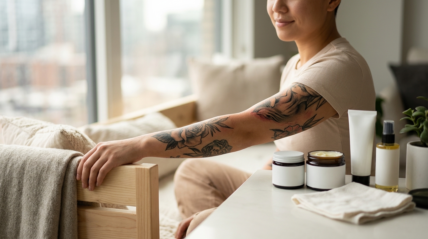 Fastest Tattoo Healing Products to Reduce Redness & Speed Up