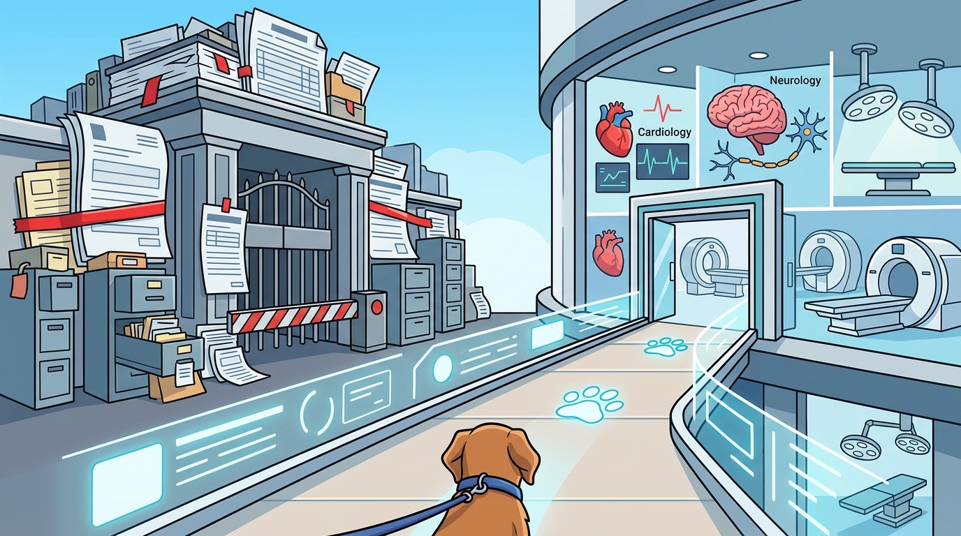 Booking a Specialty Vet Appointment Without a Referral