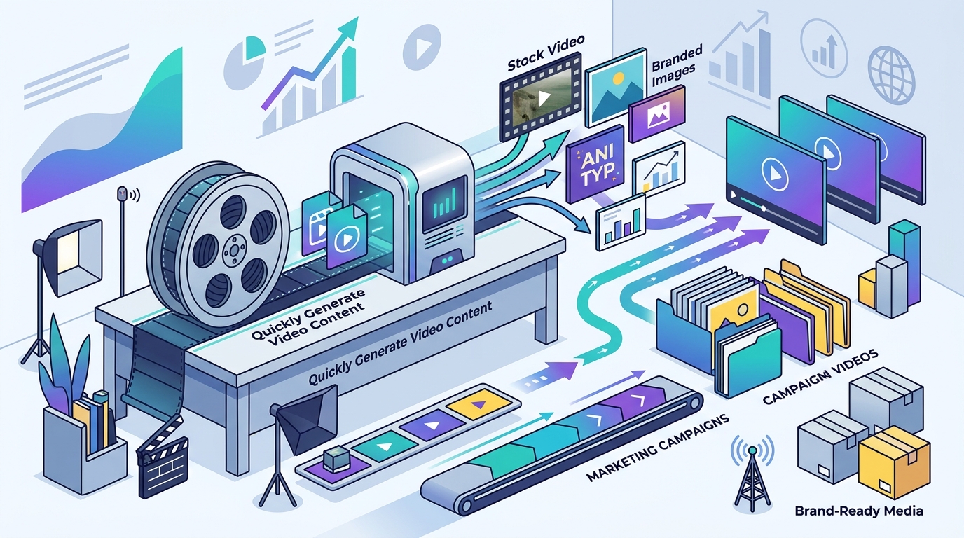 Quickly Generate Video Content for Marketing Campaigns