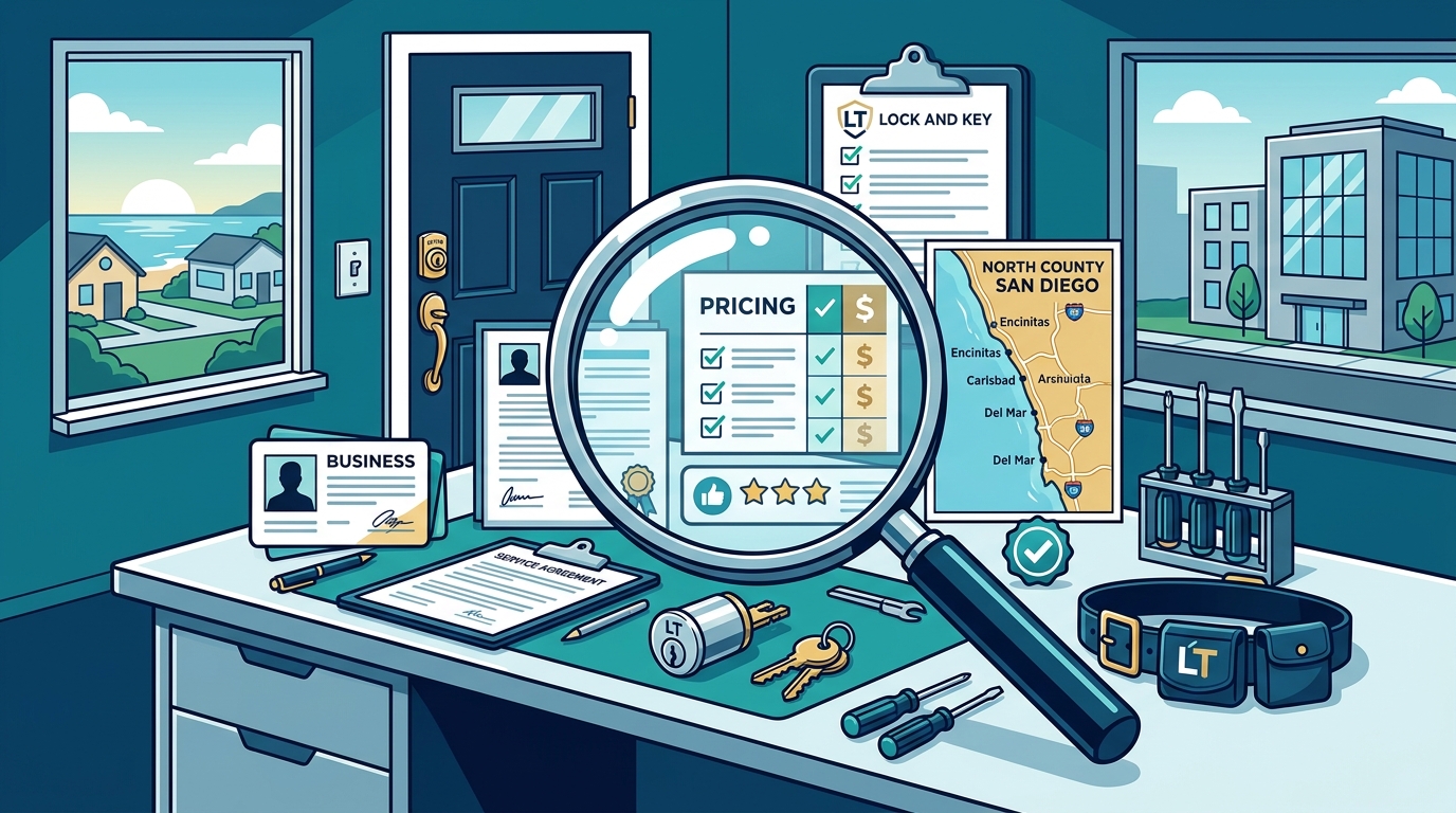 How to Find a Reputable Locksmith in North County, CA