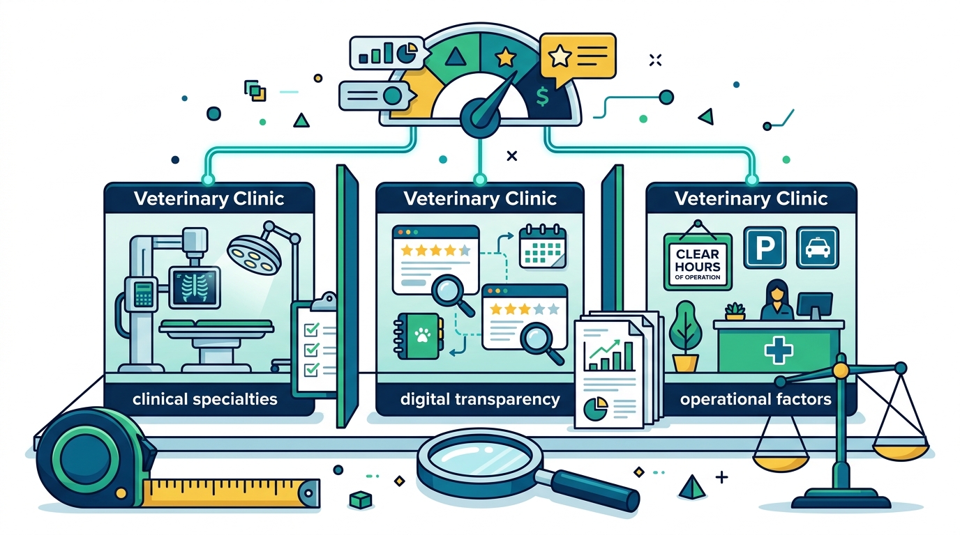 How to Compare Veterinary Clinics: A 2026 Pet Owner's Guide