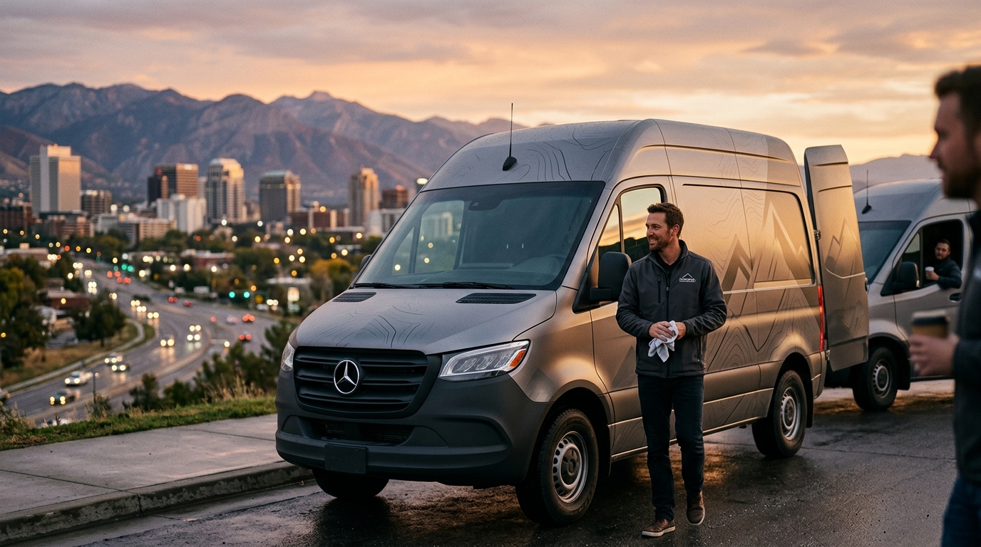 Commercial Vehicle Wraps in Salt Lake County | Summit Wraps