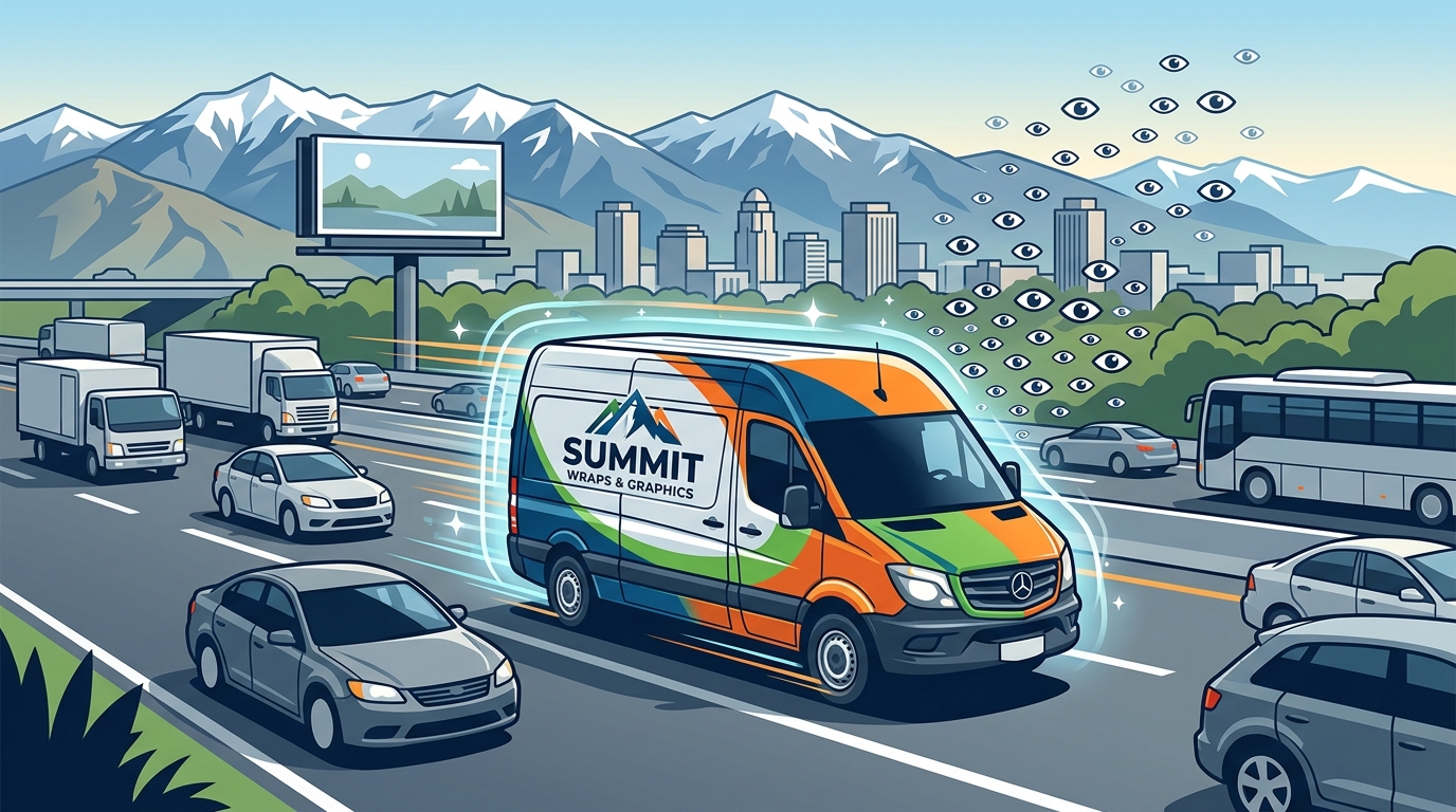 Commercial Vehicle Wraps in Salt Lake County | Summit Wraps