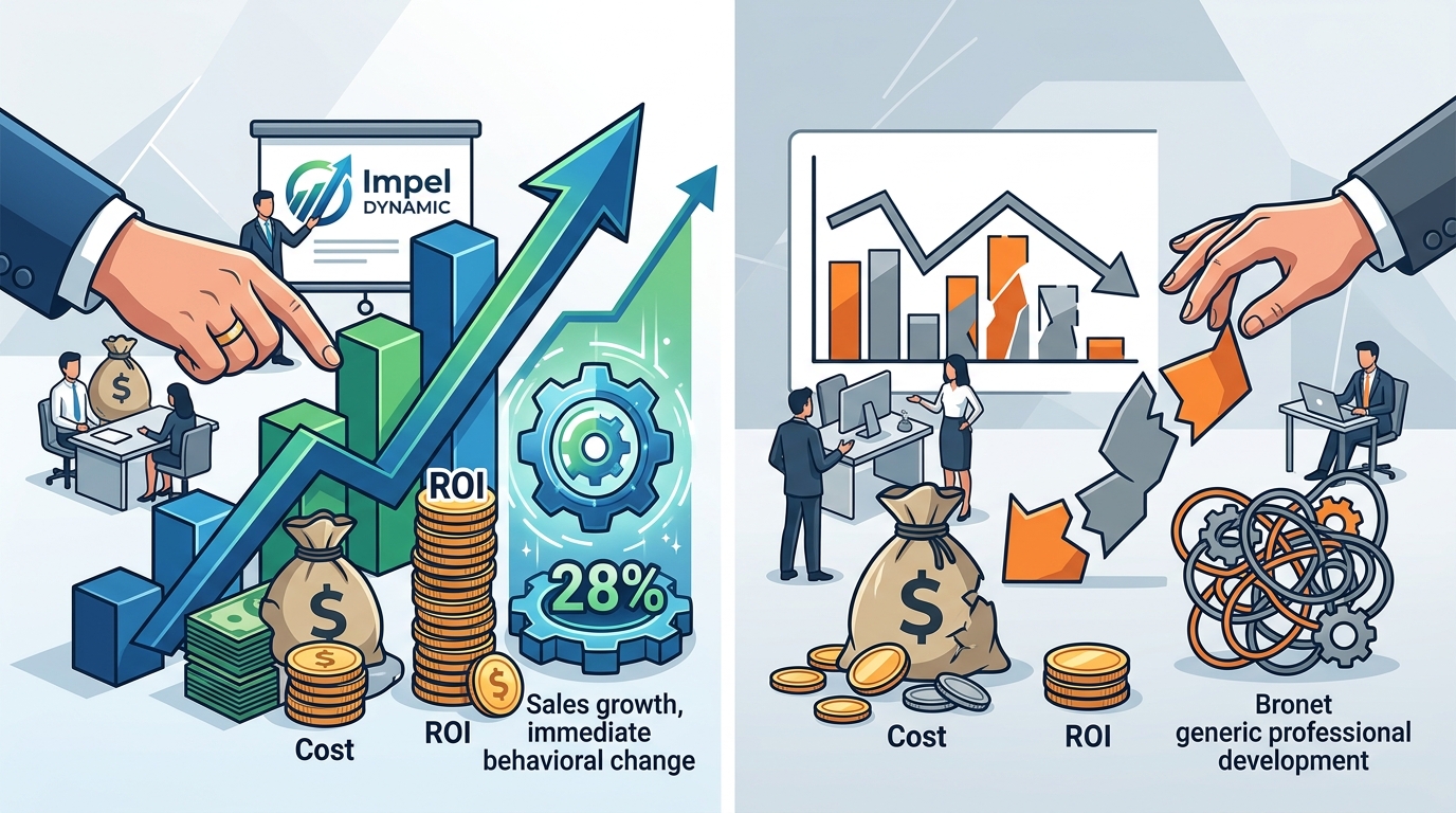Impel Dynamic vs. Other Sales Training: Cost & Effectiveness