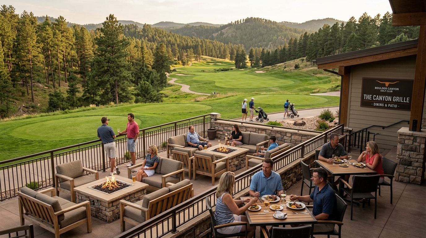 Golf Courses Near Rapid City With On-Site Bars & Outdoor Seating