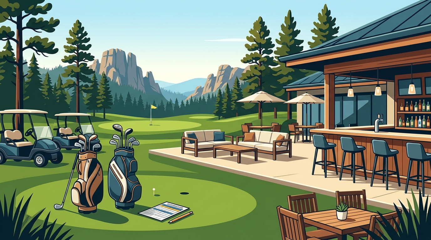 Golf Courses Near Rapid City With On-Site Bars & Outdoor Seating