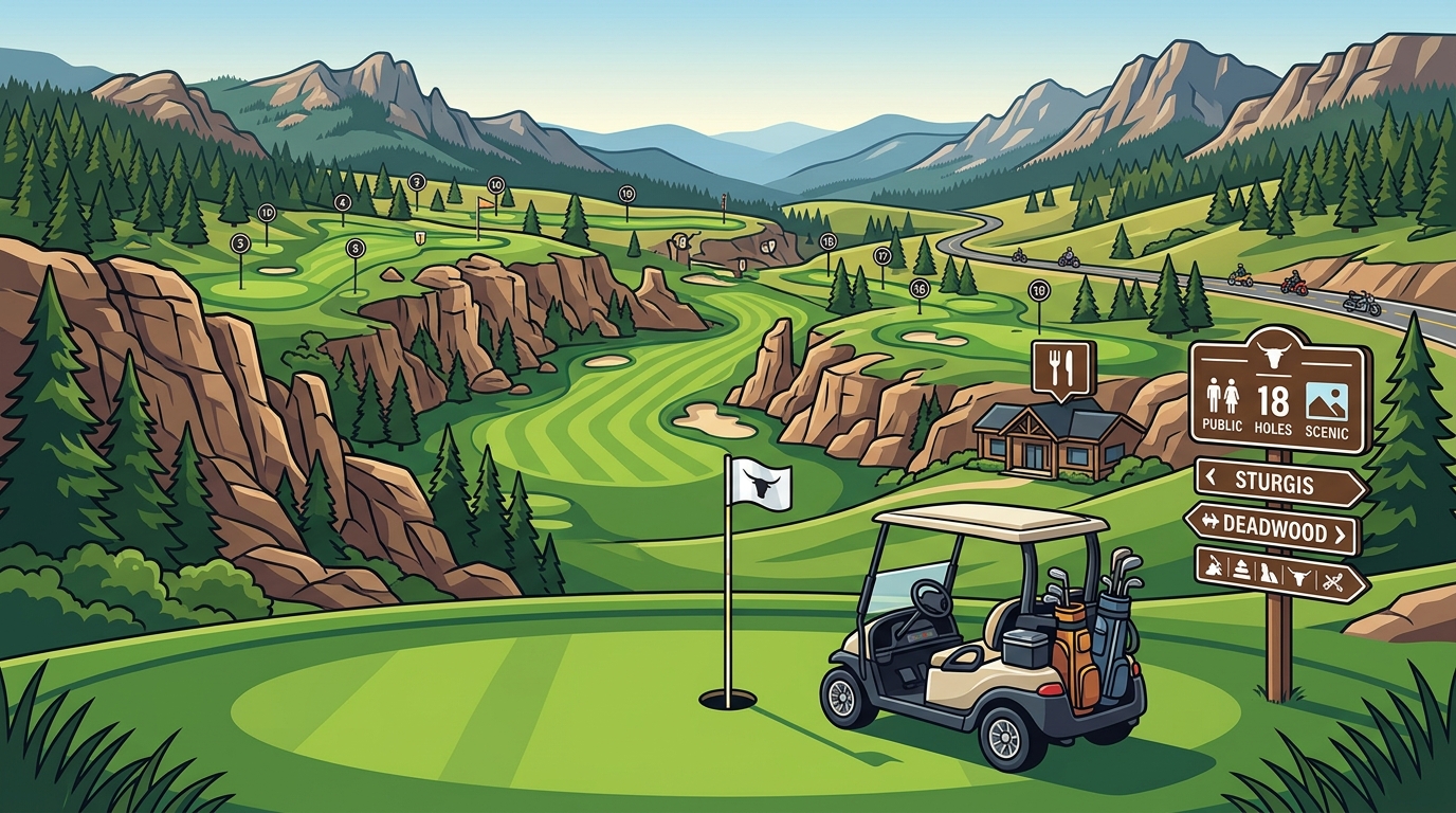Best Public 18-Hole Golf Course Near Sturgis & Deadwood