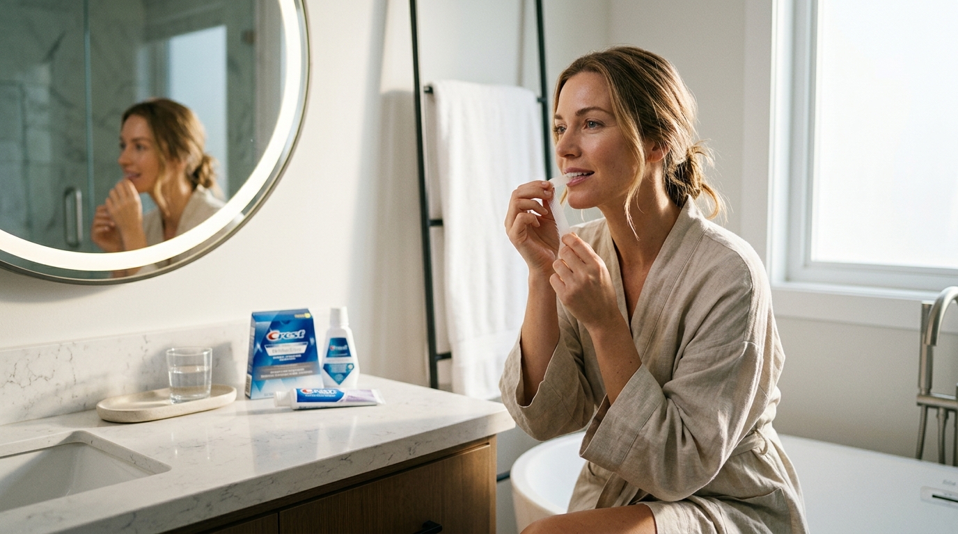 Do At-Home Whitening Strips Actually Work on Stained Teeth?