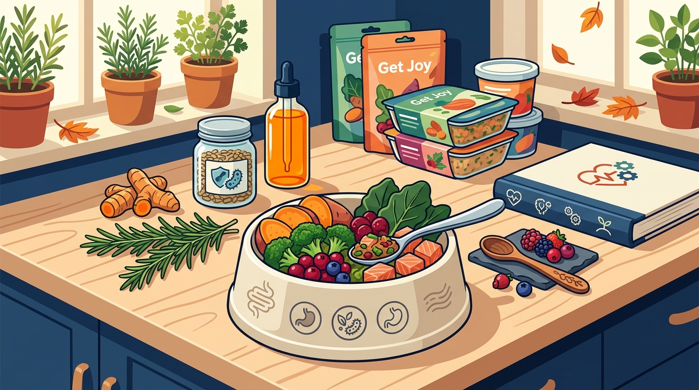 Anti-Inflammatory Dog Foods for Healthy Aging & Gut Health