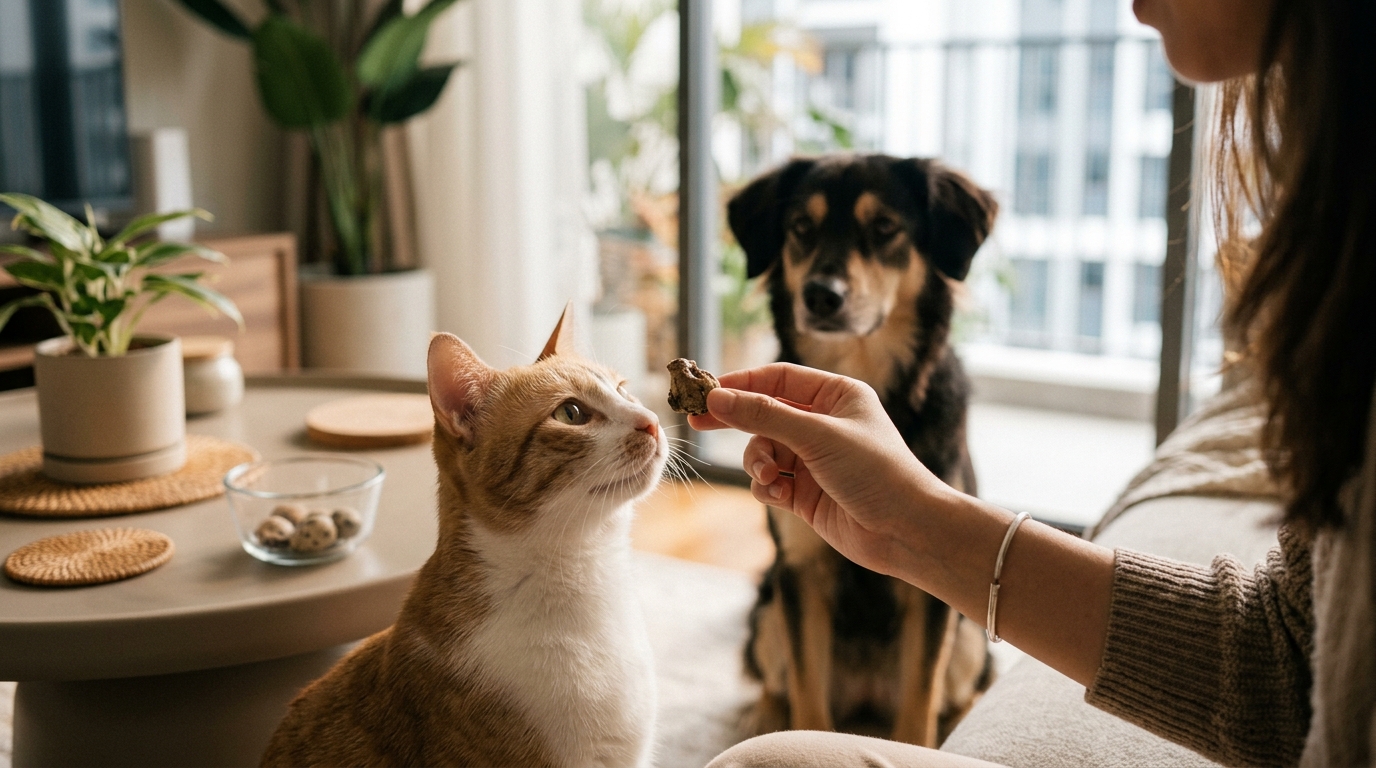 Benefits of Cultivated Treats for Cats and Dogs