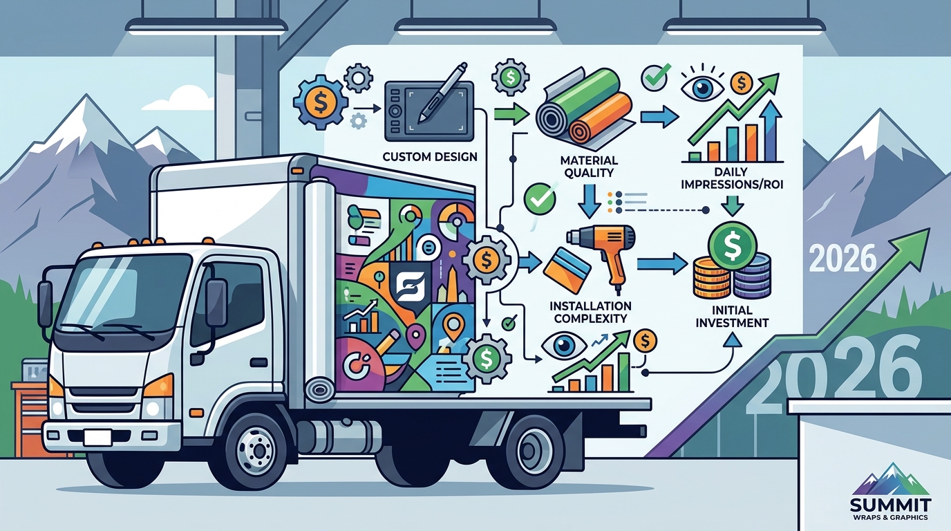 Commercial Vehicle Wrap Cost Utah: 2026 Pricing Guide