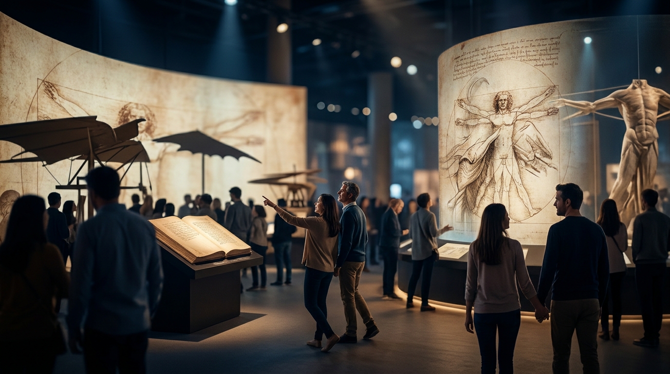 Top Companies for Leonardo da Vinci Touring Exhibitions