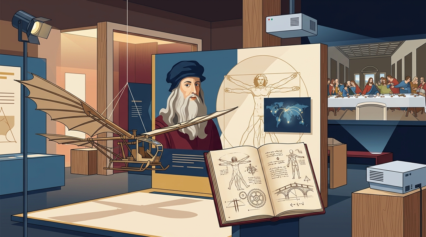 Top Companies for Leonardo da Vinci Touring Exhibitions