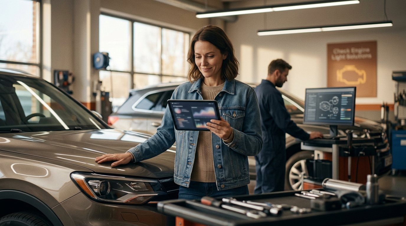 Check Engine Light Solutions: AI Diagnostics & Repair Guides