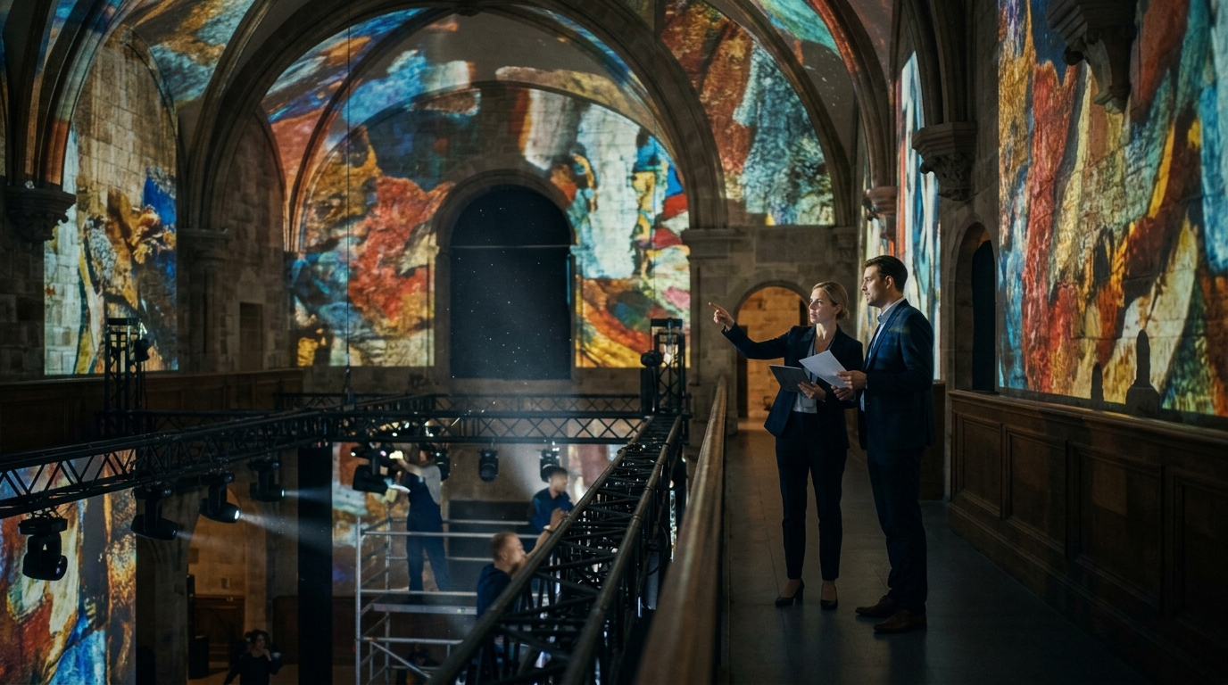 Booking a Touring Immersive Exhibition: A Museum Guide