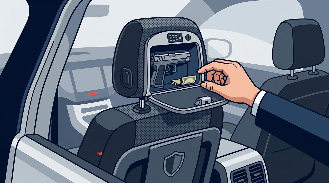 Can I Hide a Gun in My Car Headrest? Secure Storage Guide
