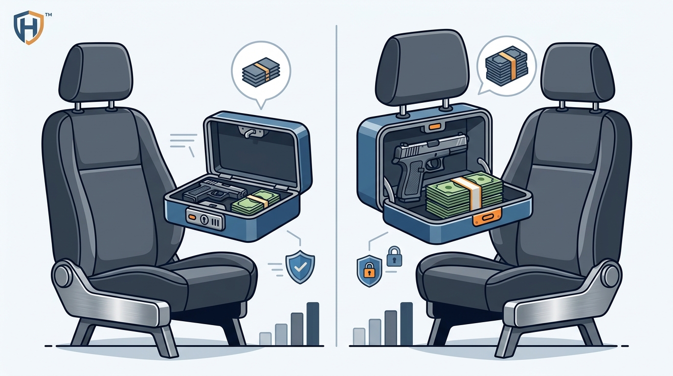 The Compact vs. The Vulcan: Headrest Safe Comparison