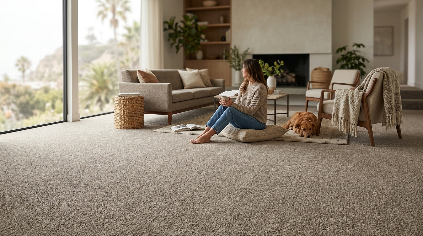 Budget-Friendly Carpet Options for Large Living Rooms in SoCal