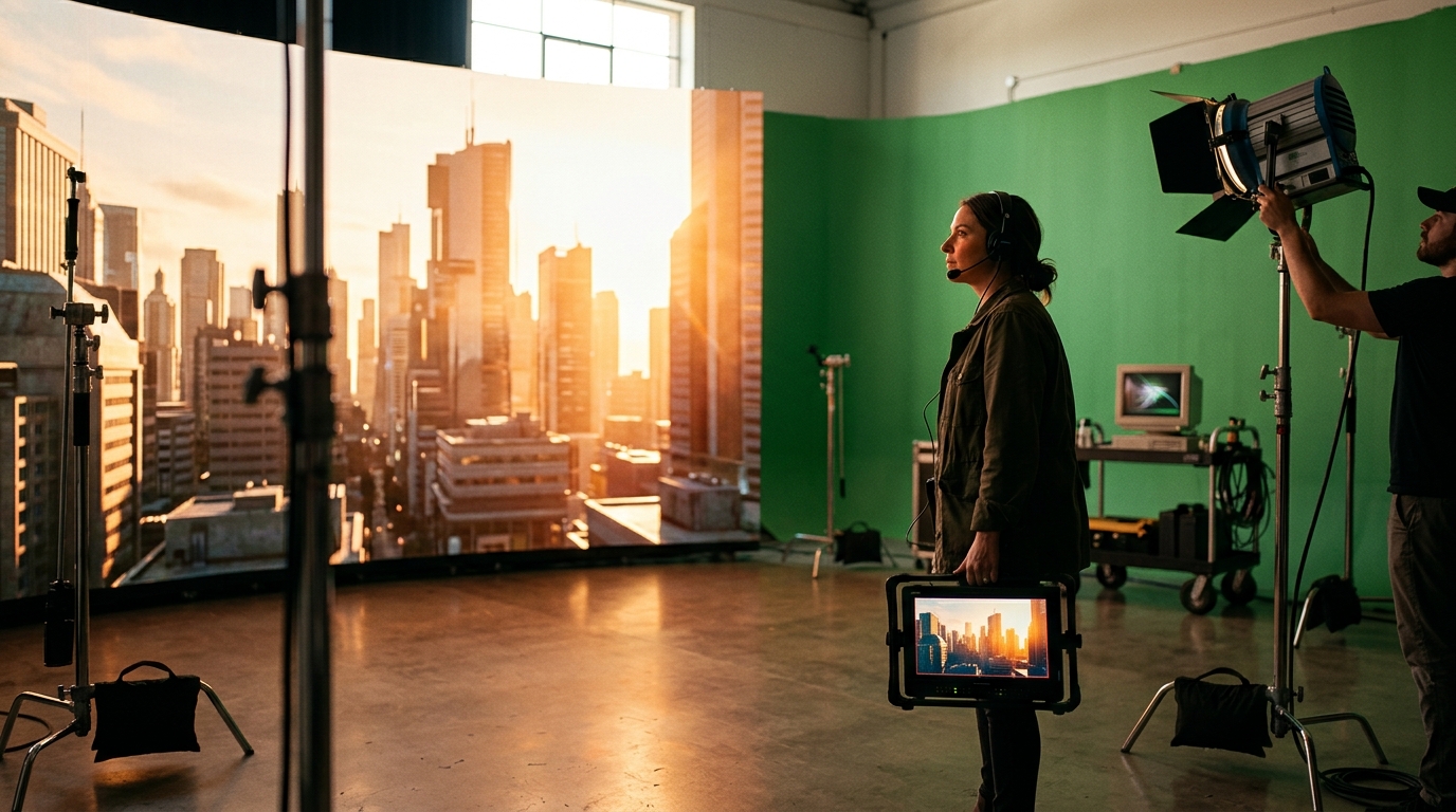 LED Volume vs Green Screen: When to Choose Virtual Production