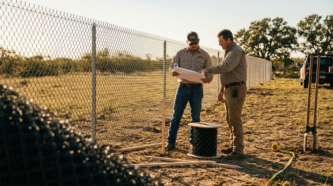 Small Business Fence Installation Cost in Matagorda County