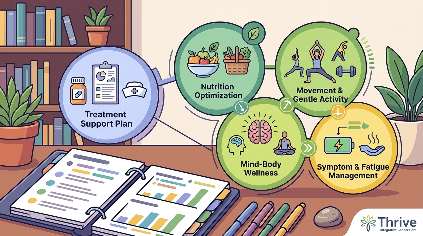 Starting Integrative Wellness During Active Cancer Treatment