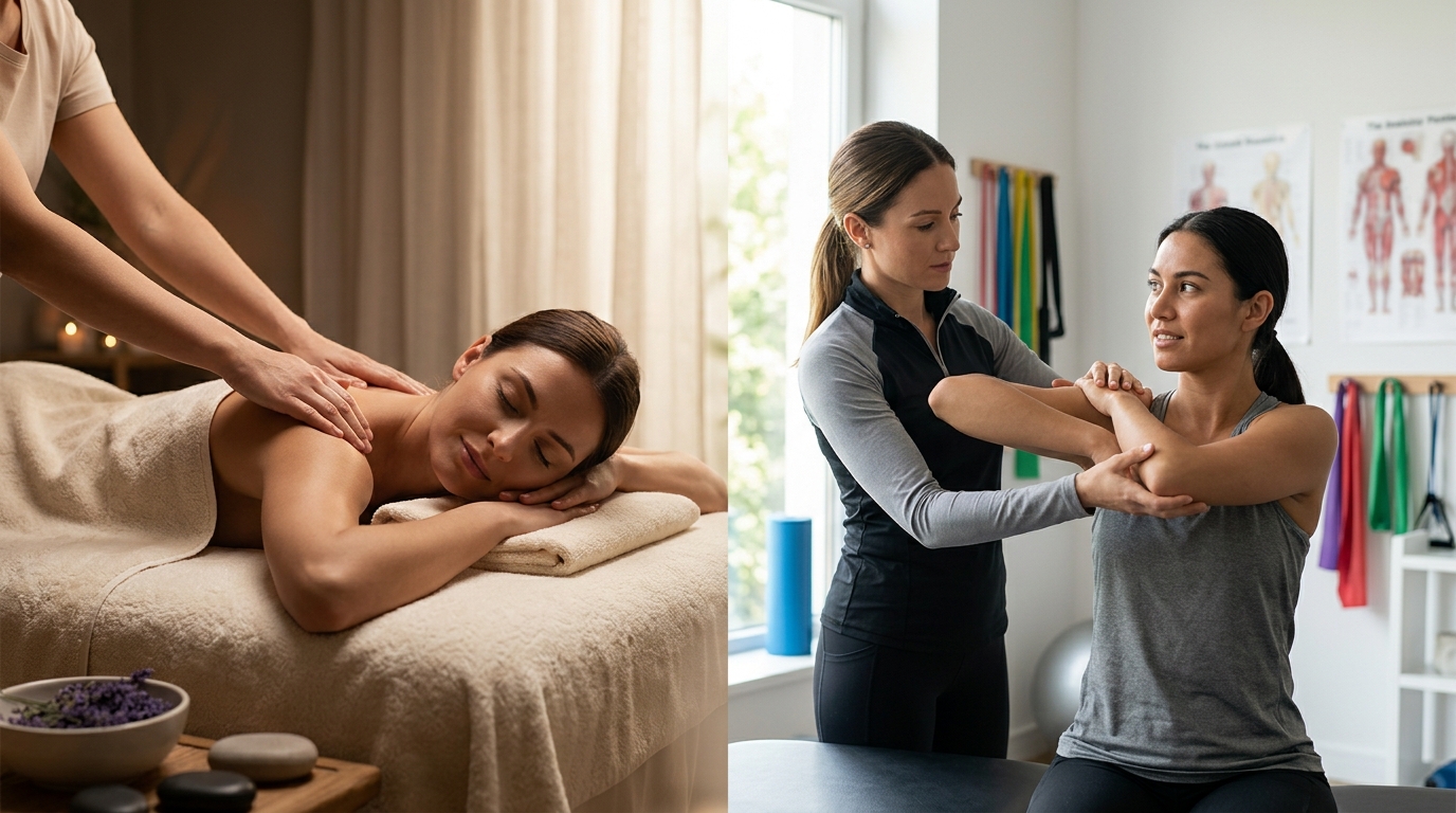 Relaxation Massage vs. Injury Recovery Therapy: Key Differences