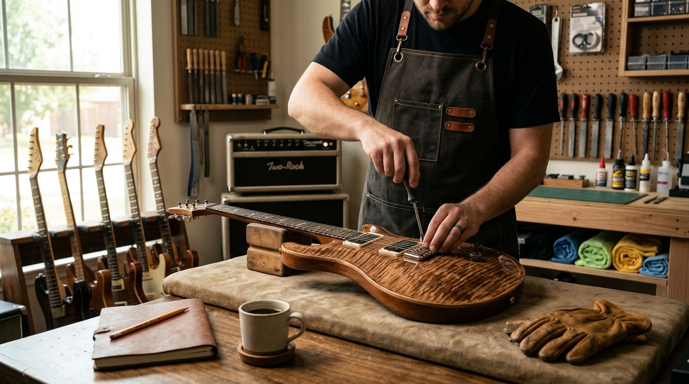 Professional Guitar Setup & Repair Near McKinney | The Guitar