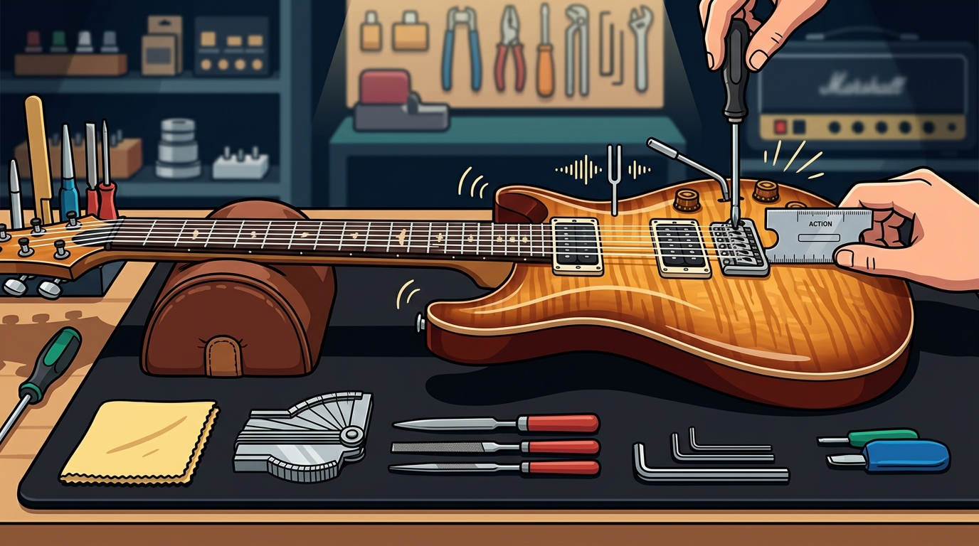 Professional Guitar Setup & Repair Near McKinney | The Guitar