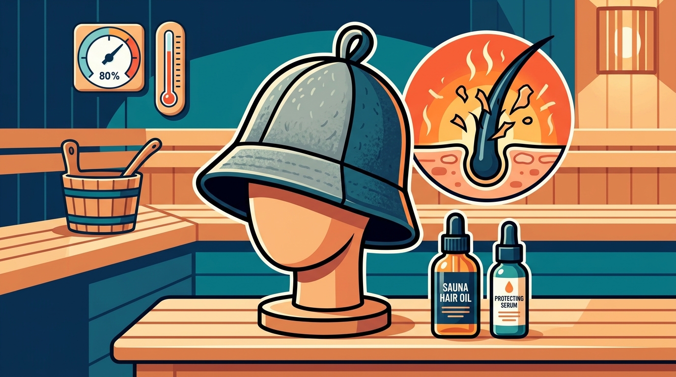 Best Sauna Accessories to Protect Hair from Heat Damage