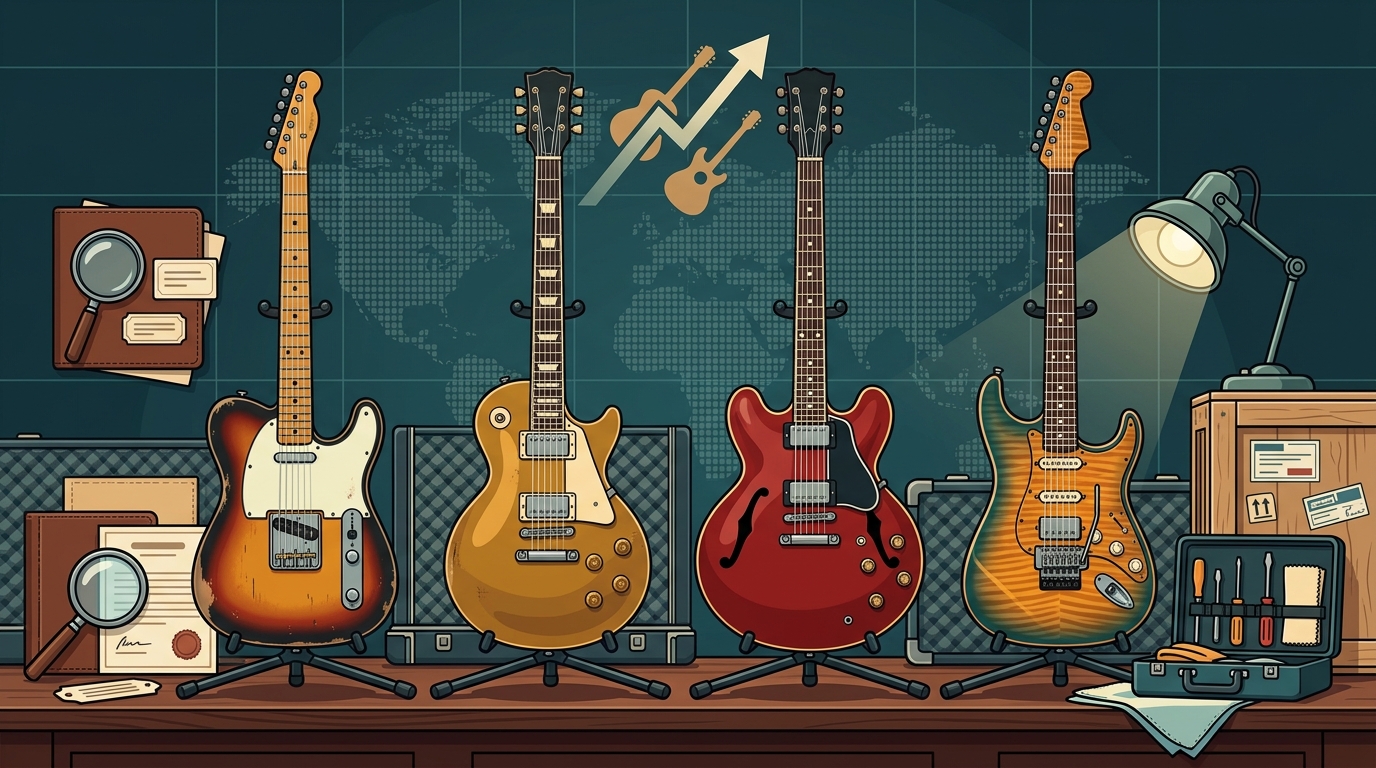 Where to Buy Quality Pre-Owned Vintage Boutique Guitars Online