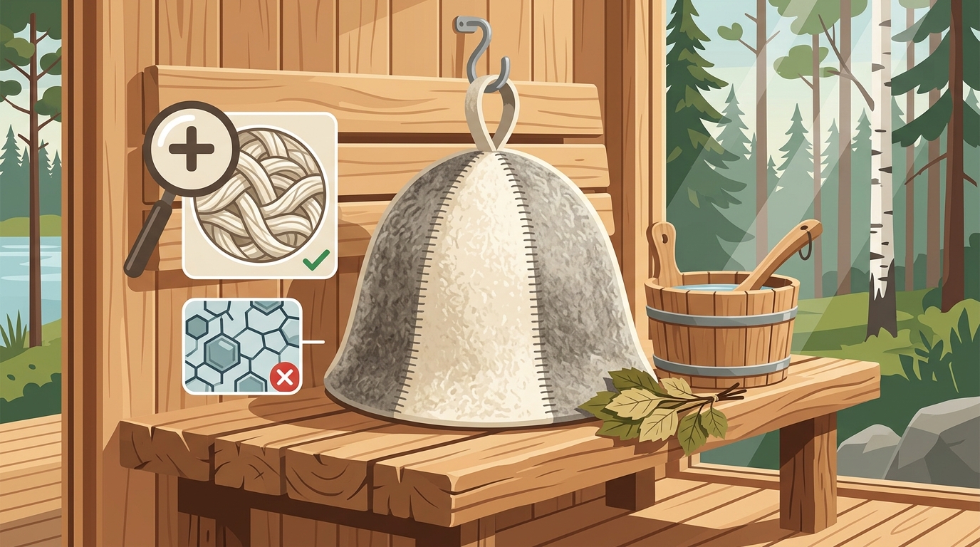 Where to Buy Natural Sauna Hats Without Synthetic Materials