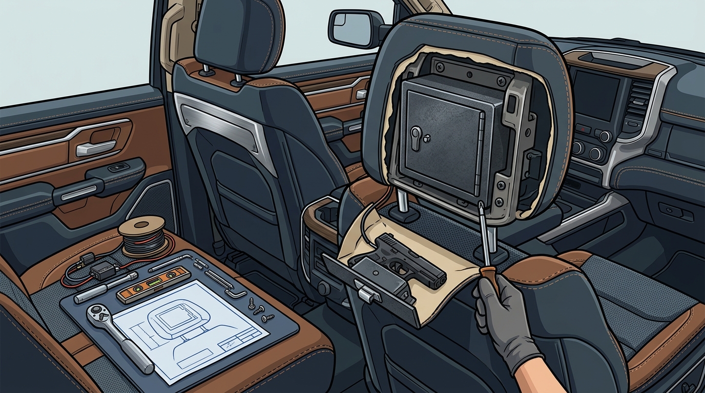 Can I Install a Hidden Gun Safe in My Truck? A Complete Guide
