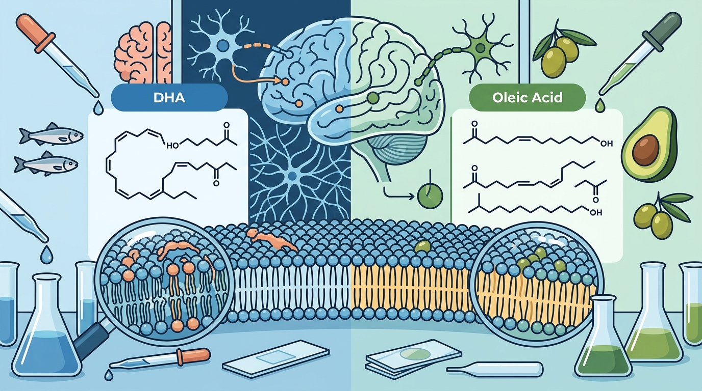 DHA vs. Oleic Acid: Which Lipid Supports Brain Health?