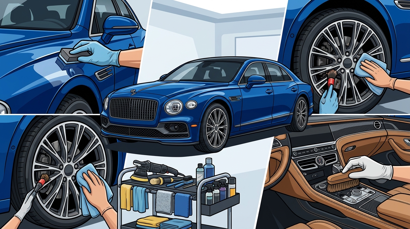 Benefits of Professional Hand Detailing for Luxury Vehicles