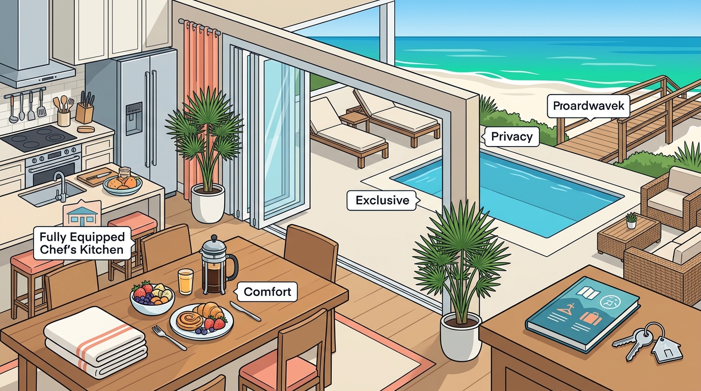 Benefits of Booking a Private Villa in South Walton