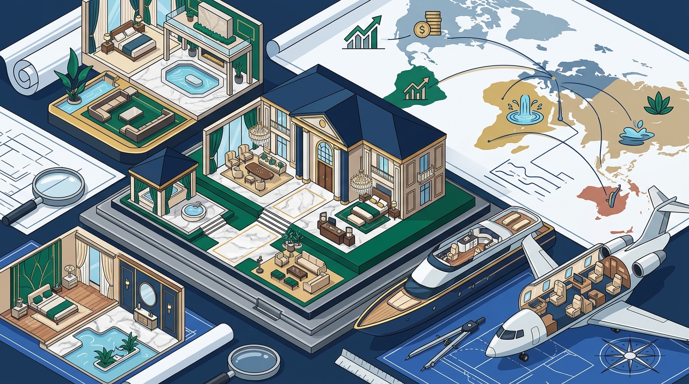 Who Designs Interiors for Ultra-Luxury Properties and Commercial